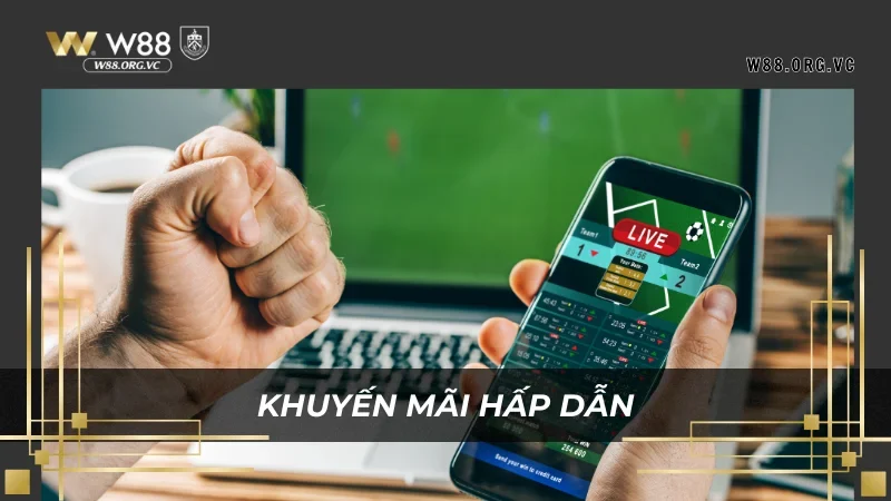 Các phần thưởng giá trị tại W88 khi chơi game của CMD Sports